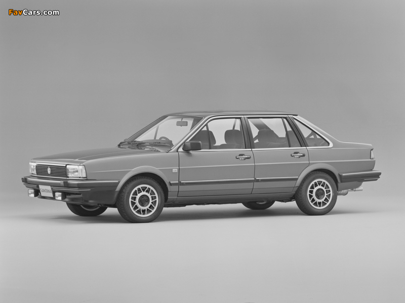 Volkswagen Santana Autobahn JP-spec 1984–89 wallpapers (800 x 600)