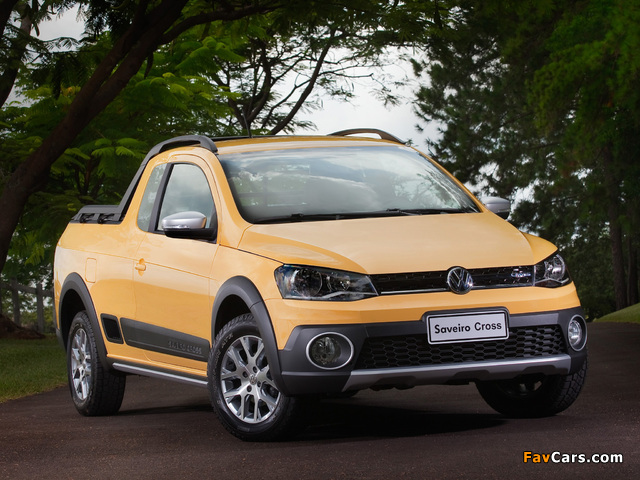 Photos of Volkswagen Saveiro Cross (V) 2013 (640 x 480)