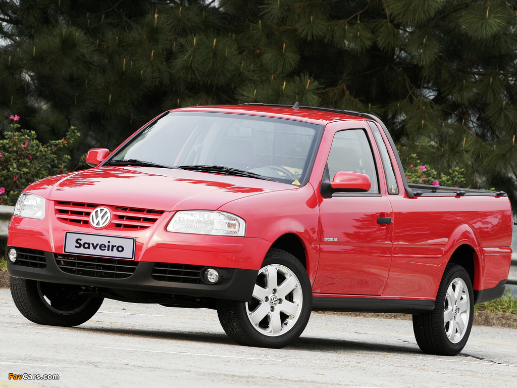Volkswagen Saveiro Sportline (IV) 2005–08 photos (1024 x 768)