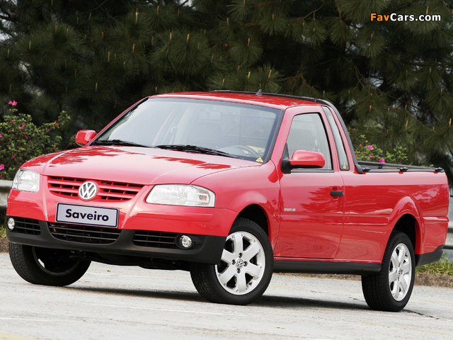 Volkswagen Saveiro Sportline (IV) 2005–08 photos (640 x 480)