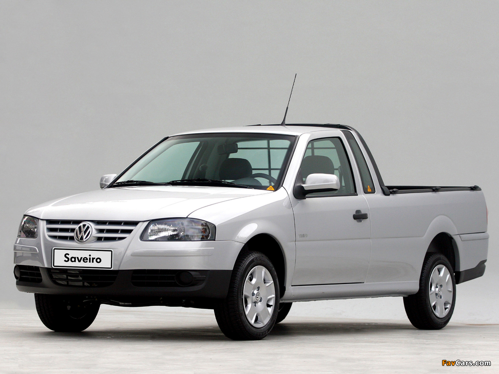Volkswagen Saveiro Trend (IV) 2008–09 photos (1024 x 768)