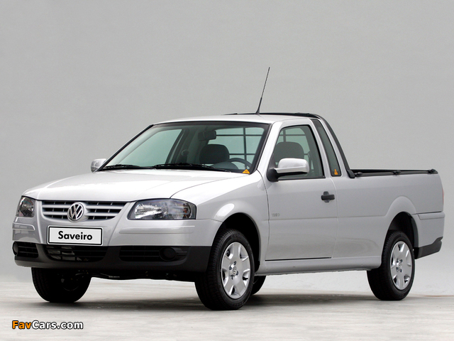 Volkswagen Saveiro Trend (IV) 2008–09 photos (640 x 480)