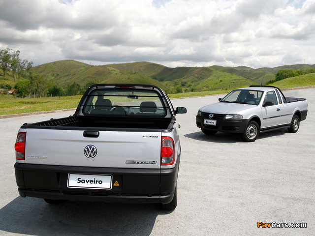 Volkswagen Saveiro Titan (IV) 2008–09 wallpapers (640 x 480)