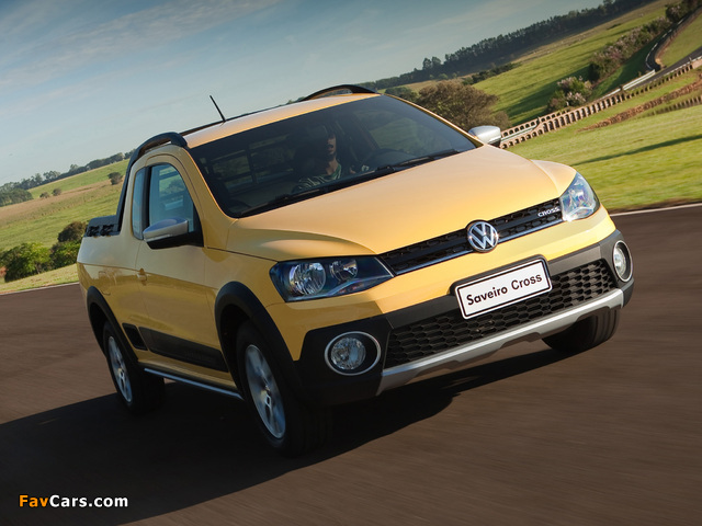 Volkswagen Saveiro Cross (V) 2013 wallpapers (640 x 480)