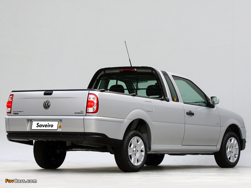 Volkswagen Saveiro Trend (IV) 2008–09 wallpapers (800 x 600)