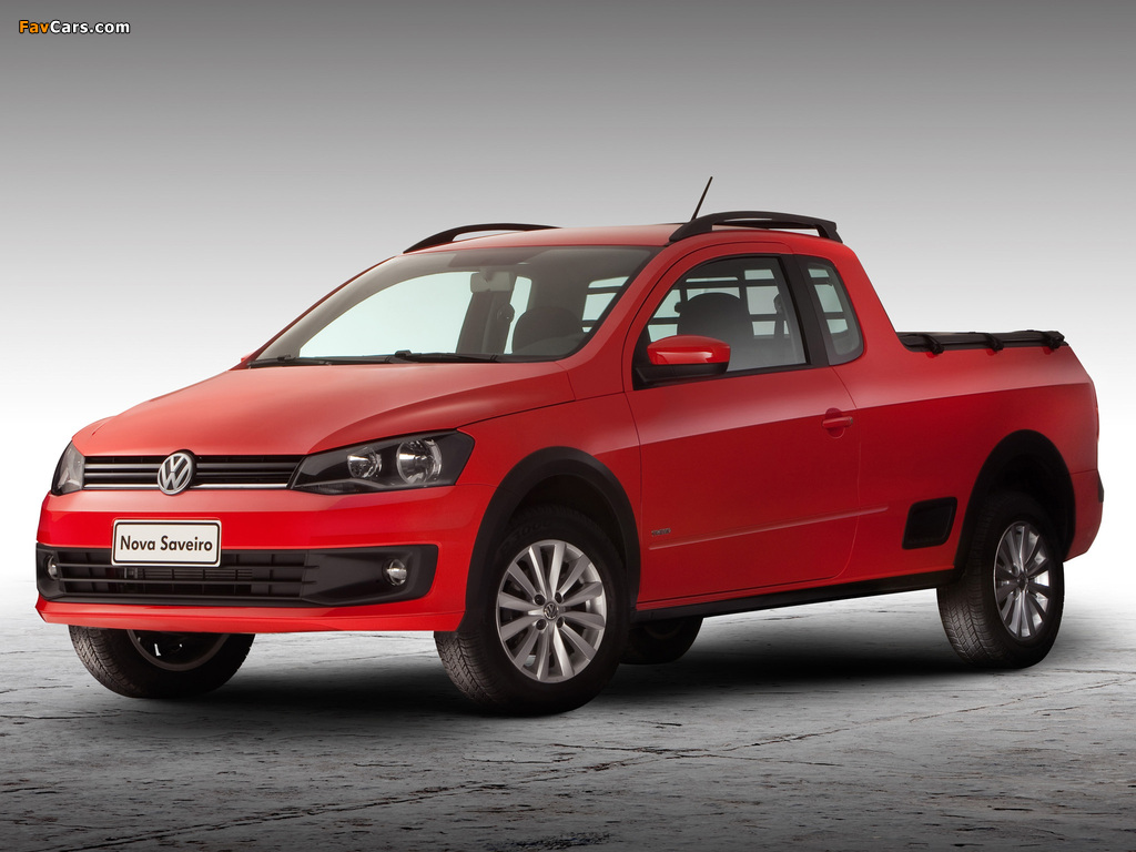 Volkswagen Saveiro Trend CE (V) 2013 wallpapers (1024 x 768)