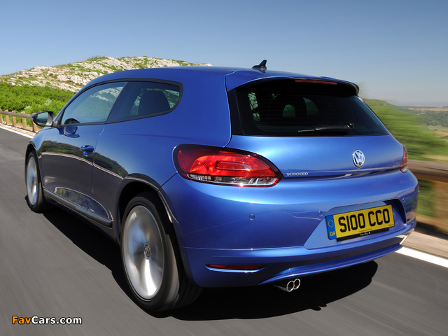 Images of Volkswagen Scirocco UK-spec 2008 (640 x 480)