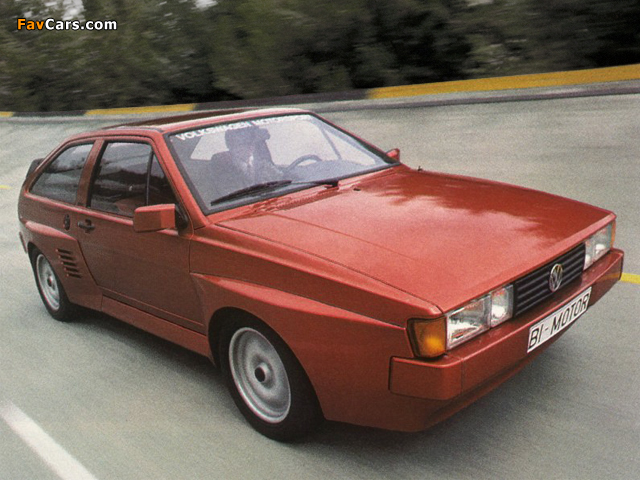 Photos of Volkswagen Scirocco Bi-motor 280/4 Prototype 1984 (640 x 480)