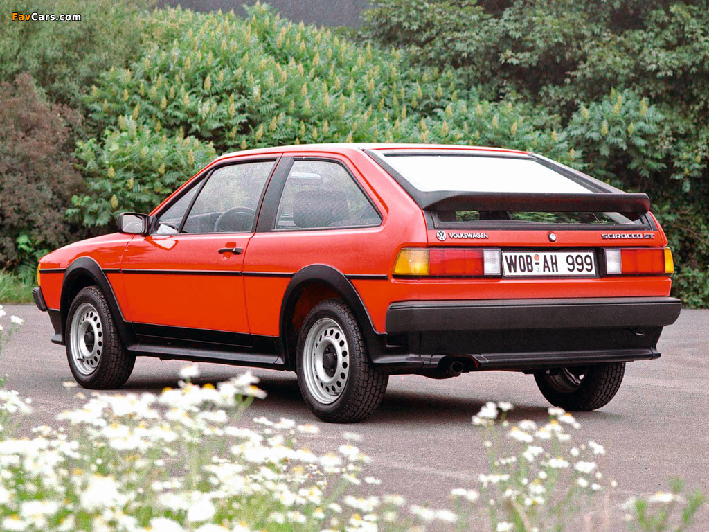 Photos of Volkswagen Scirocco GT 1985–92 (1024 x 768)