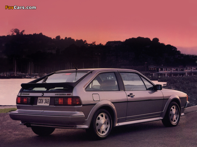 Pictures of Volkswagen Scirocco 16V US-spec 1982–88 (640 x 480)