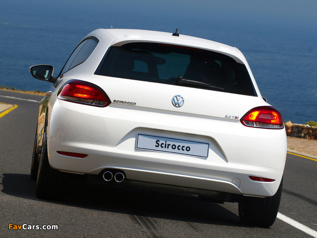 Pictures of Volkswagen Scirocco ZA-spec 2008 (640 x 480)