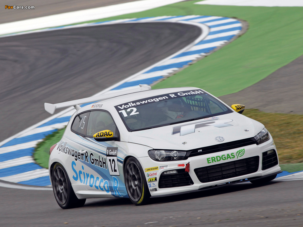 Pictures of Volkswagen Scirocco R-Cup CNG 2010 (1024 x 768)