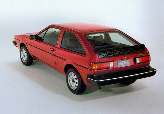 Volkswagen Scirocco US-spec 1982–88 wallpapers