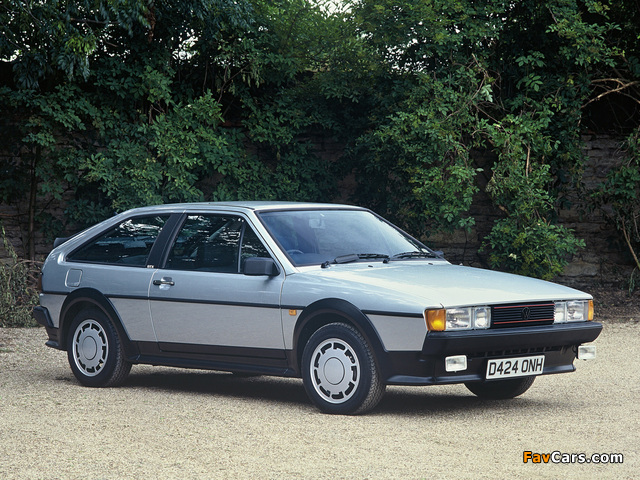 Volkswagen Scirocco GTX UK-spec 1984–89 images (640 x 480)