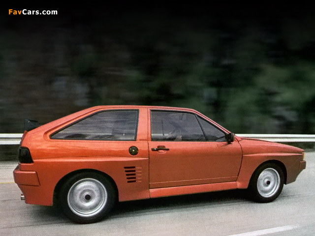 Volkswagen Scirocco Bi-motor 280/4 Prototype 1984 photos (640 x 480)