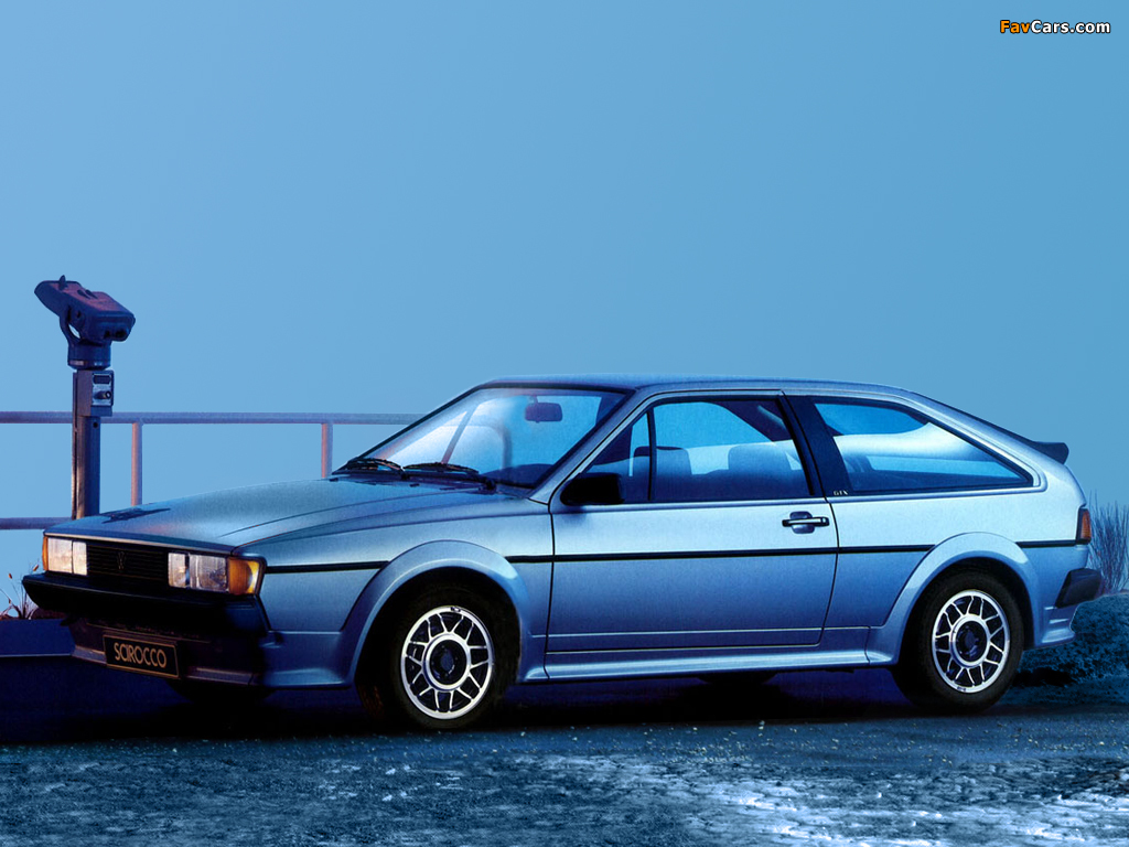 Volkswagen Scirocco GTX 1984–89 pictures (1024 x 768)