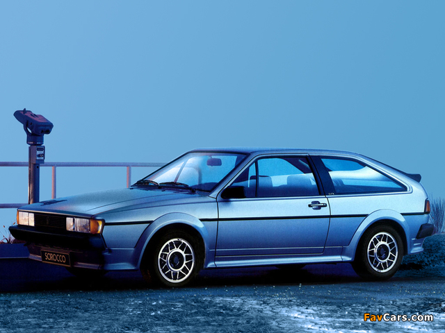 Volkswagen Scirocco GTX 1984–89 pictures (640 x 480)