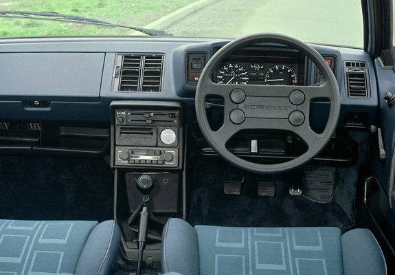 Volkswagen Scirocco GTX UK-spec 1984–89 wallpapers