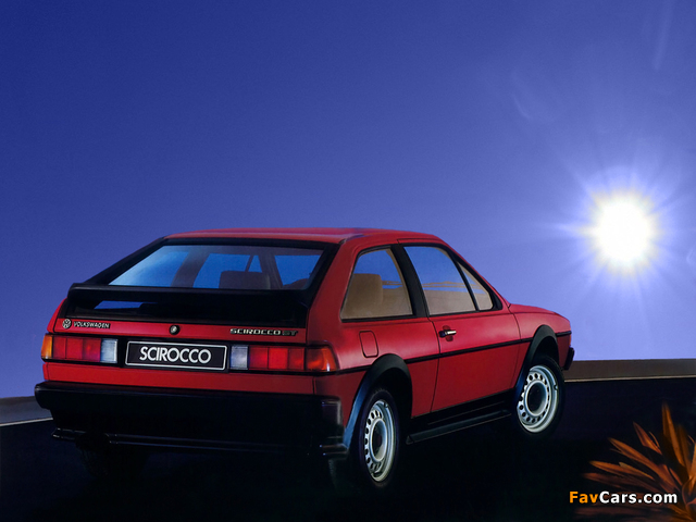 Volkswagen Scirocco GT 1985–92 pictures (640 x 480)