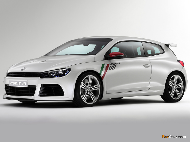 Volkswagen Scirocco Studie R Concept 2008 images (800 x 600)