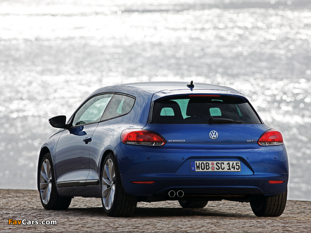 Volkswagen Scirocco 2008 photos (640 x 480)