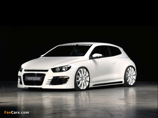 Rieger Volkswagen Scirocco 2008 pictures (640 x 480)