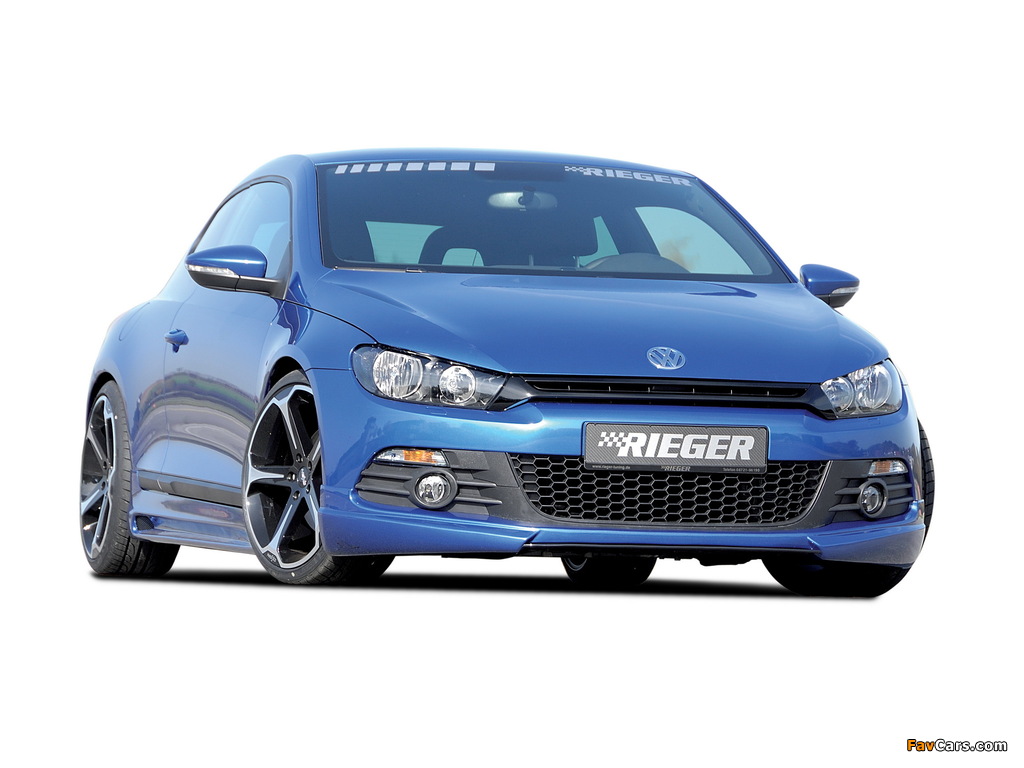 Rieger Volkswagen Scirocco 2008 wallpapers (1024 x 768)