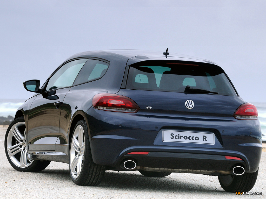 Volkswagen Scirocco R ZA-spec 2009 photos (1024 x 768)