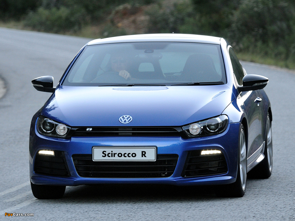 Volkswagen Scirocco R ZA-spec 2009 photos (1024 x 768)