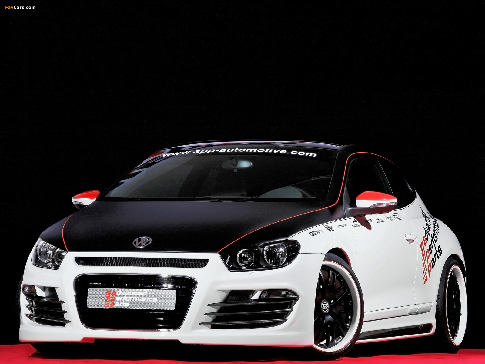 APP Europe Volkswagen Scirocco 2009 wallpapers (1600 x 1200)