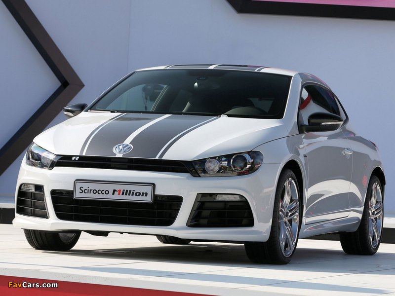 Volkswagen Scirocco R Million 2013 wallpapers (800 x 600)