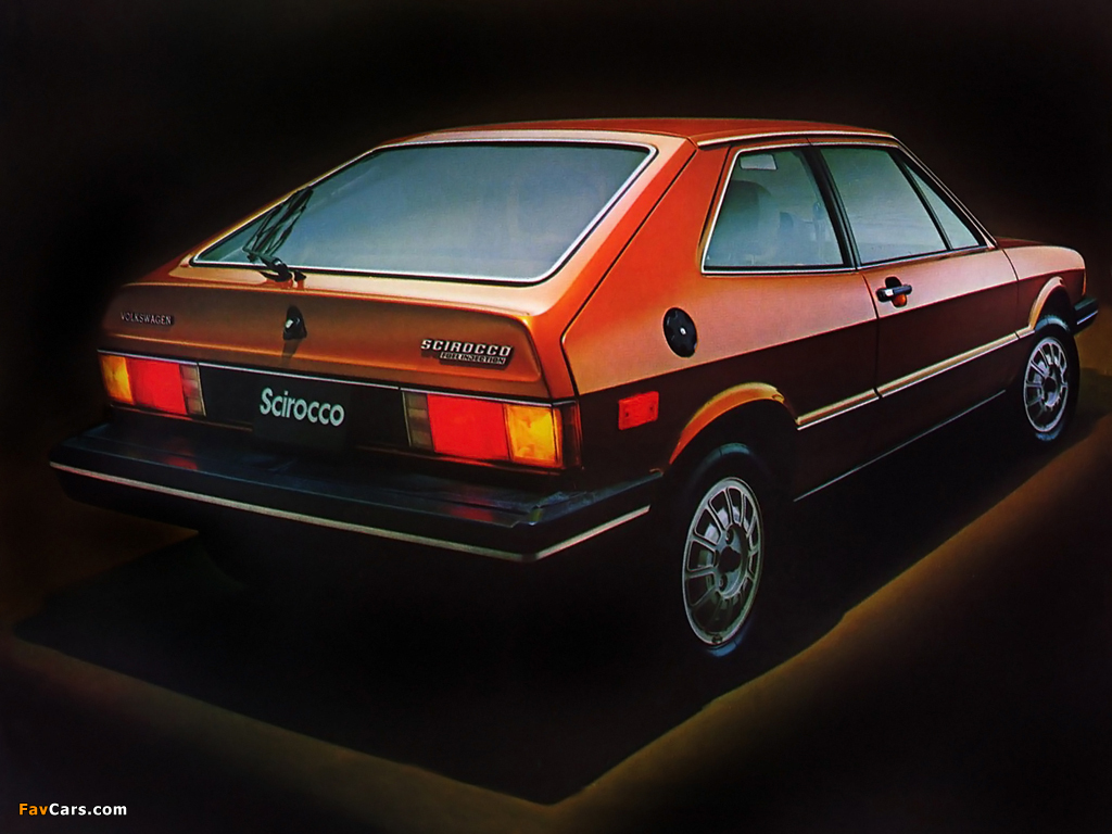 Volkswagen Scirocco US-spec 1977–81 wallpapers (1024 x 768)