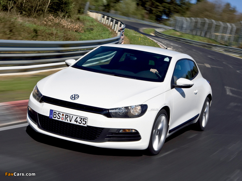 Volkswagen Scirocco 2008 wallpapers (800 x 600)