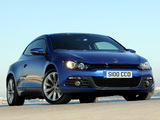 Volkswagen Scirocco UK-spec 2008 wallpapers