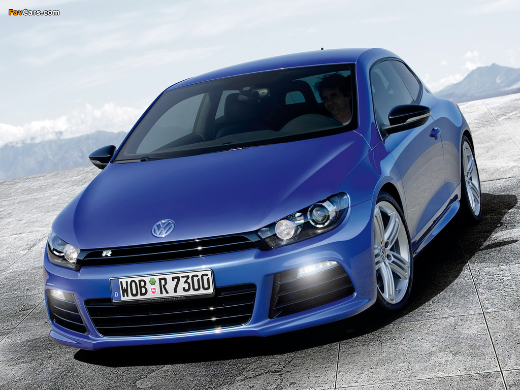 Volkswagen Scirocco R 2009 wallpapers (1024 x 768)