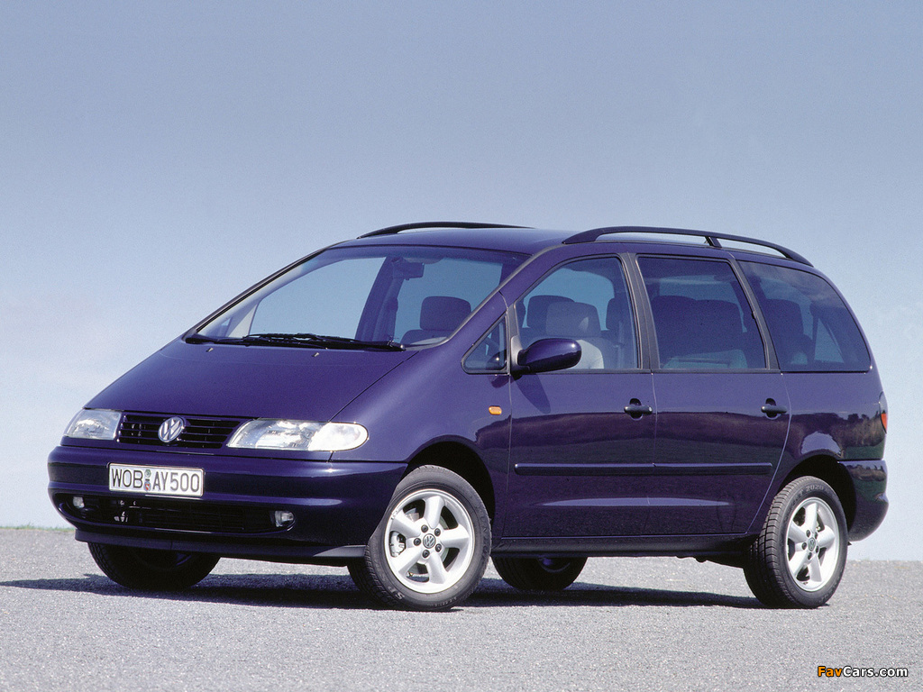 Images of Volkswagen Sharan 1995–2000 (1024 x 768)