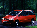 Images of Volkswagen Sharan UK-spec 1995–2000