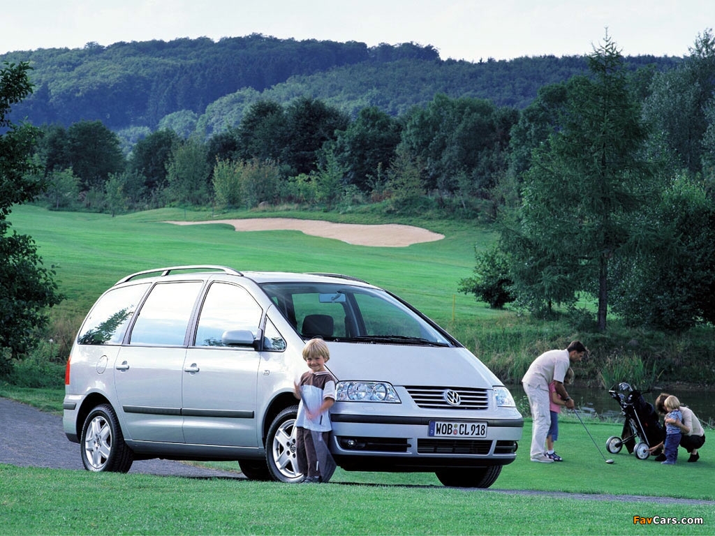 Images of Volkswagen Sharan 2000–04 (1024 x 768)