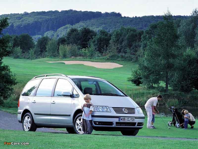 Images of Volkswagen Sharan 2000–04 (800 x 600)