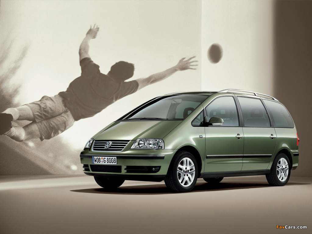 Images of Volkswagen Sharan 2004–10 (1024 x 768)