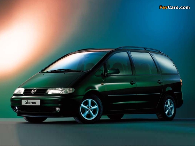 Photos of Volkswagen Sharan 1995–2000 (640 x 480)