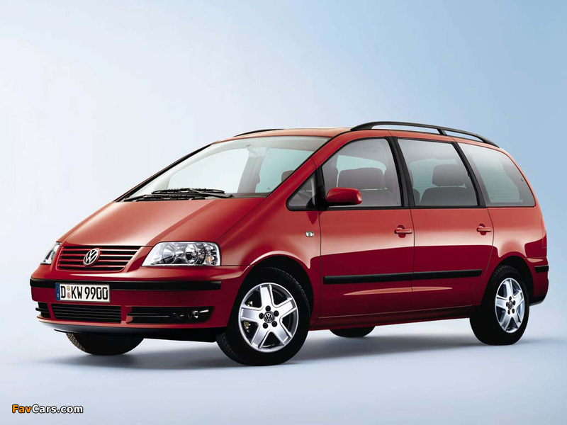 Photos of Volkswagen Sharan 2000–04 (800 x 600)