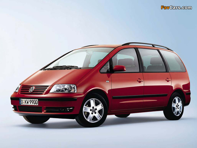 Photos of Volkswagen Sharan 2000–04 (640 x 480)