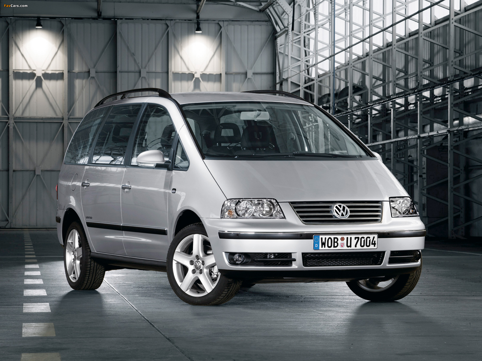 Photos of Volkswagen Sharan United 2007 (2048 x 1536)