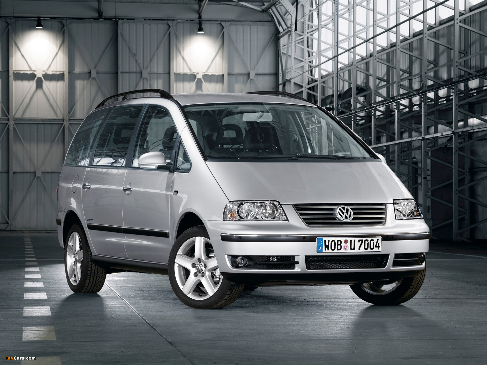 Photos of Volkswagen Sharan United 2007 (1600 x 1200)