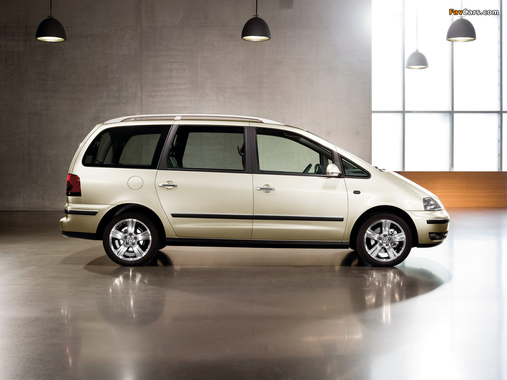Photos of Volkswagen Sharan Exclusive Edition 2008 (1024 x 768)