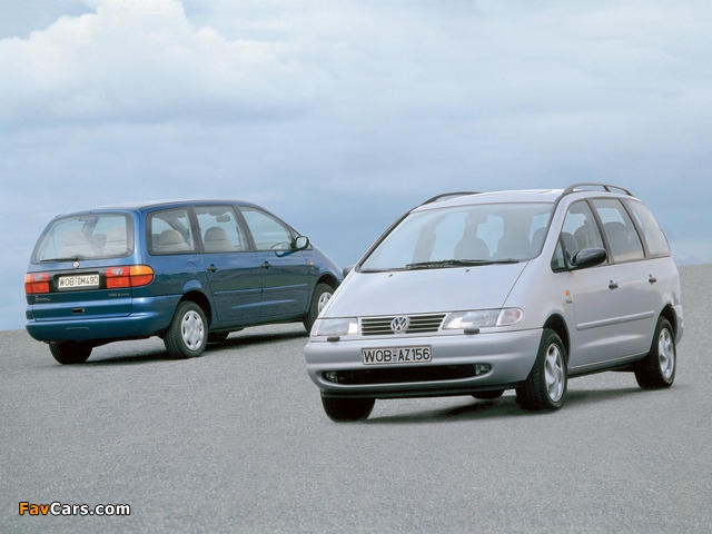 Pictures of Volkswagen Sharan 1995–2000 (640 x 480)