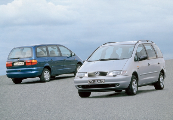Pictures of Volkswagen Sharan 1995–2000