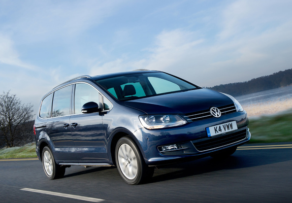 Pictures of Volkswagen Sharan UK-spec 2010