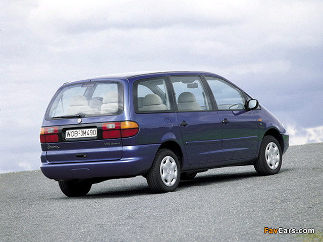 Volkswagen Sharan 1995–2000 wallpapers (640 x 480)